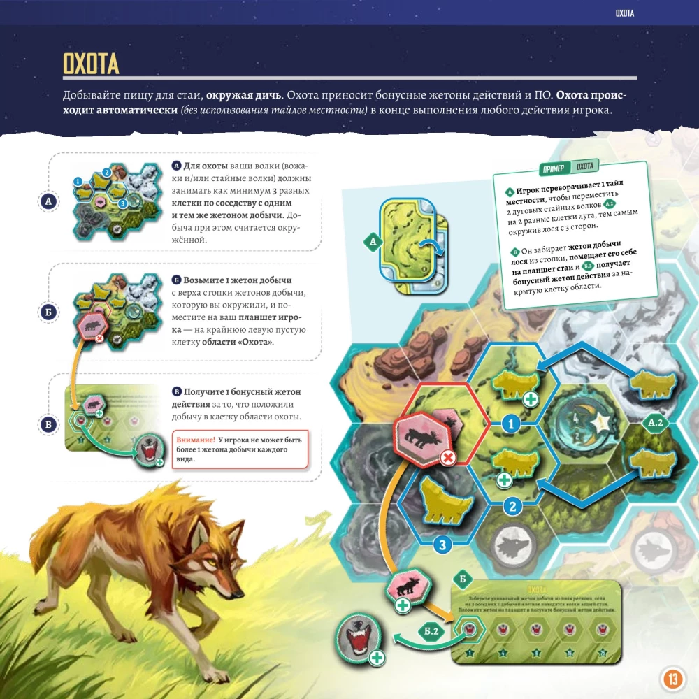 Board Game - Wolves
